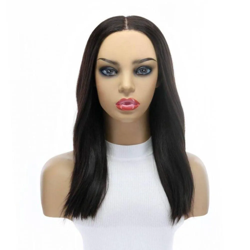 20" Secret Lace Top Wig #1B Black