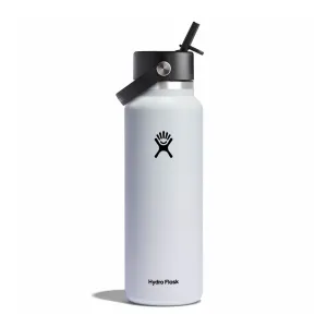 40 oz Wide Mouth with Flex Straw Cap Bottle