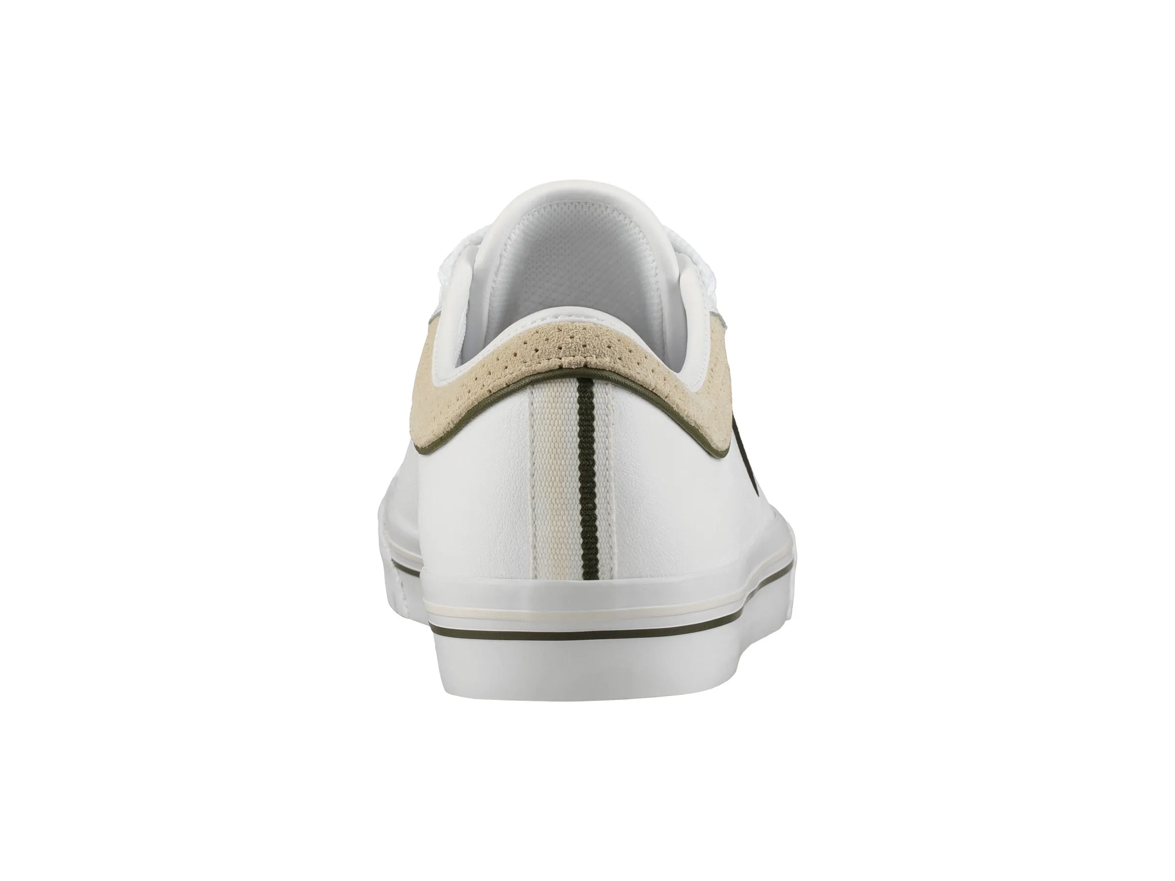 75450-145-M | UNISEX BCV LEATHER | WHITE/RIFLE GREEN/WHISPER WHITE