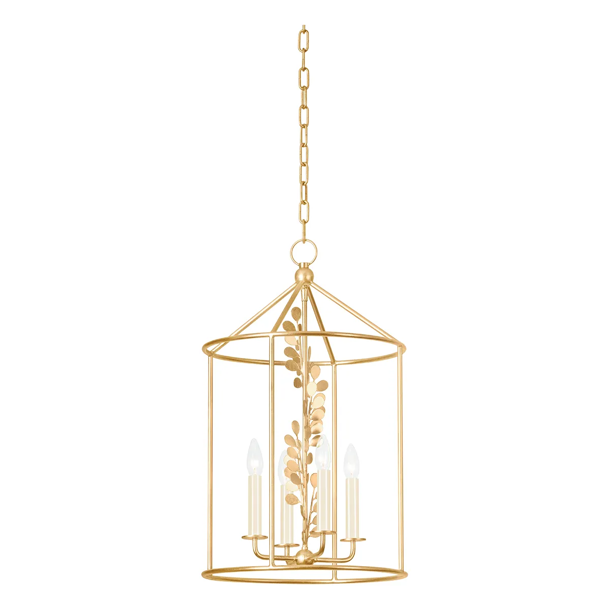 Adrienne Lantern - Vintage Gold Leaf