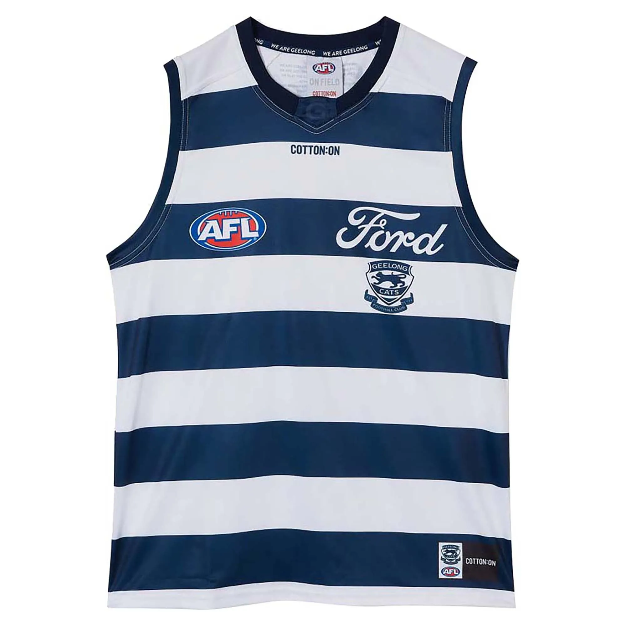Adult's AFL Geelong Cats Football Club 2025 Retail Home Jersey