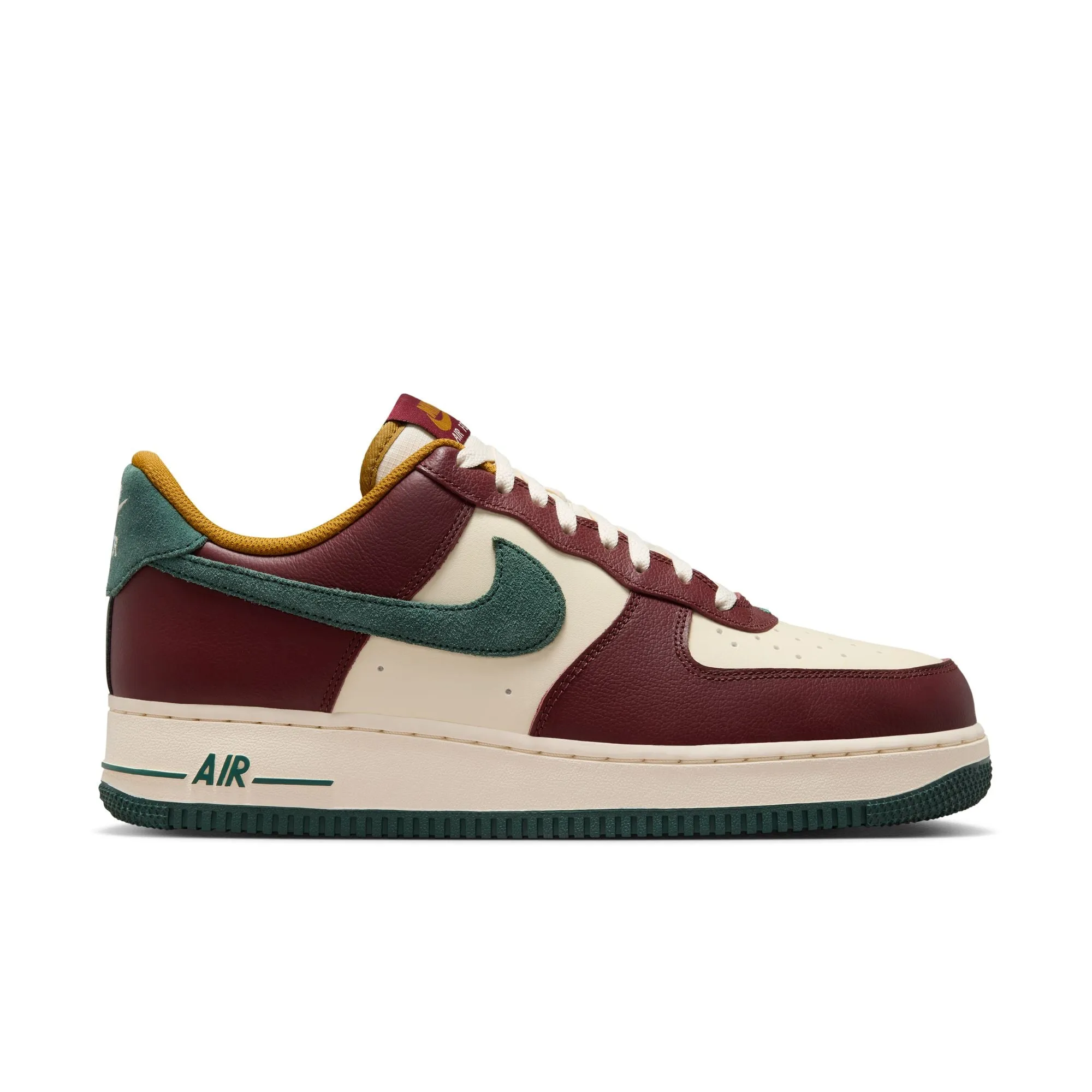 Air Force 1 '07 Lv8 Coconut Milk/Vintage Green-Dark Team Red