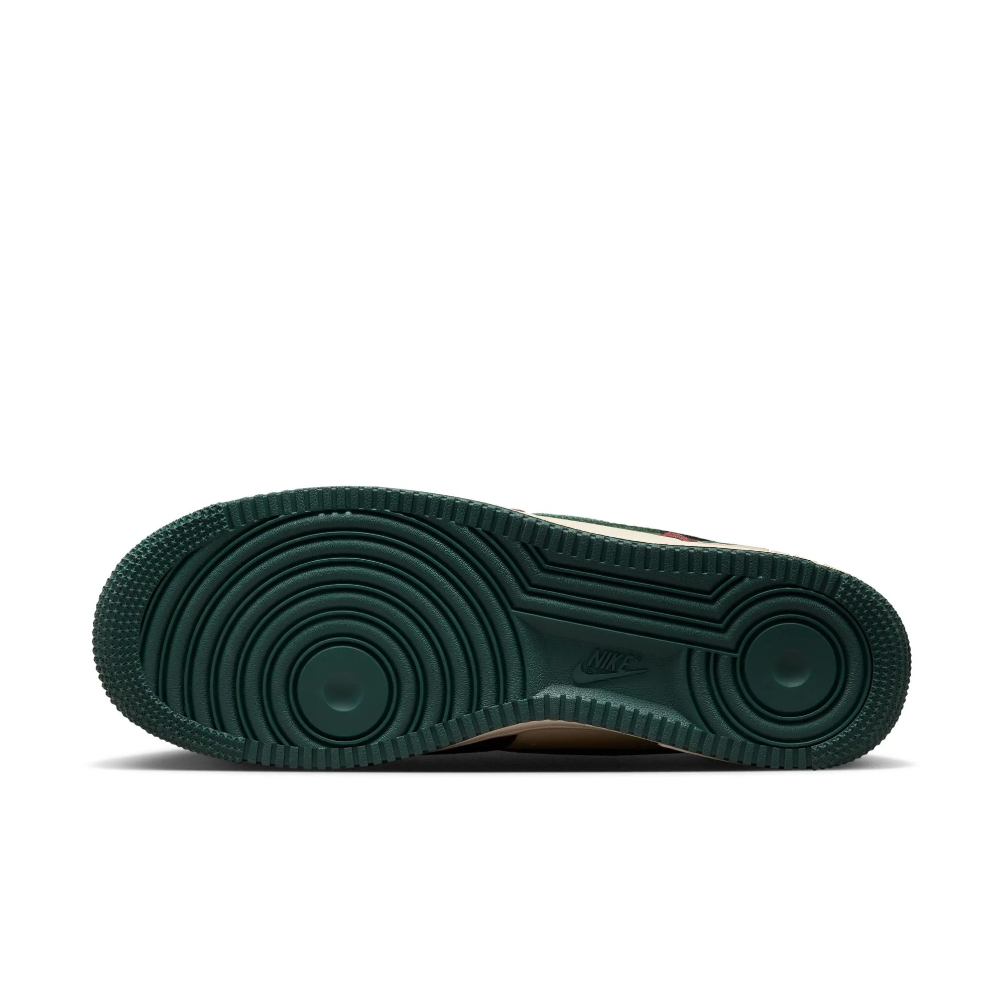 Air Force 1 '07 Lv8 Coconut Milk/Vintage Green-Dark Team Red