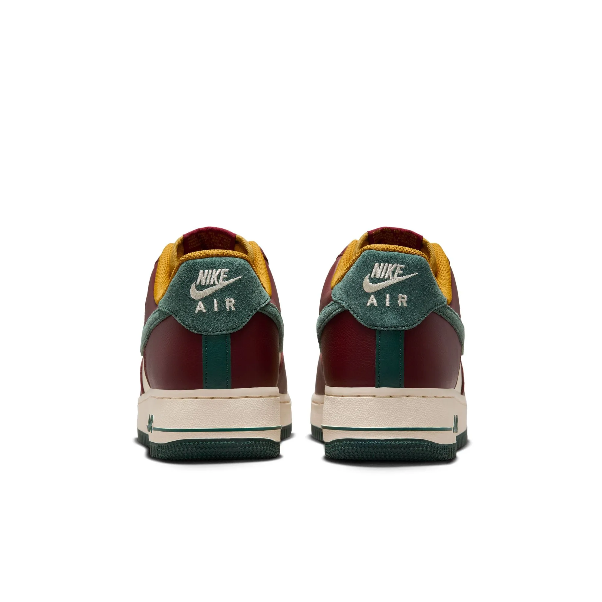 Air Force 1 '07 Lv8 Coconut Milk/Vintage Green-Dark Team Red