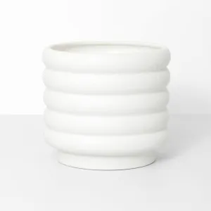 Alder Planter Large - Snow