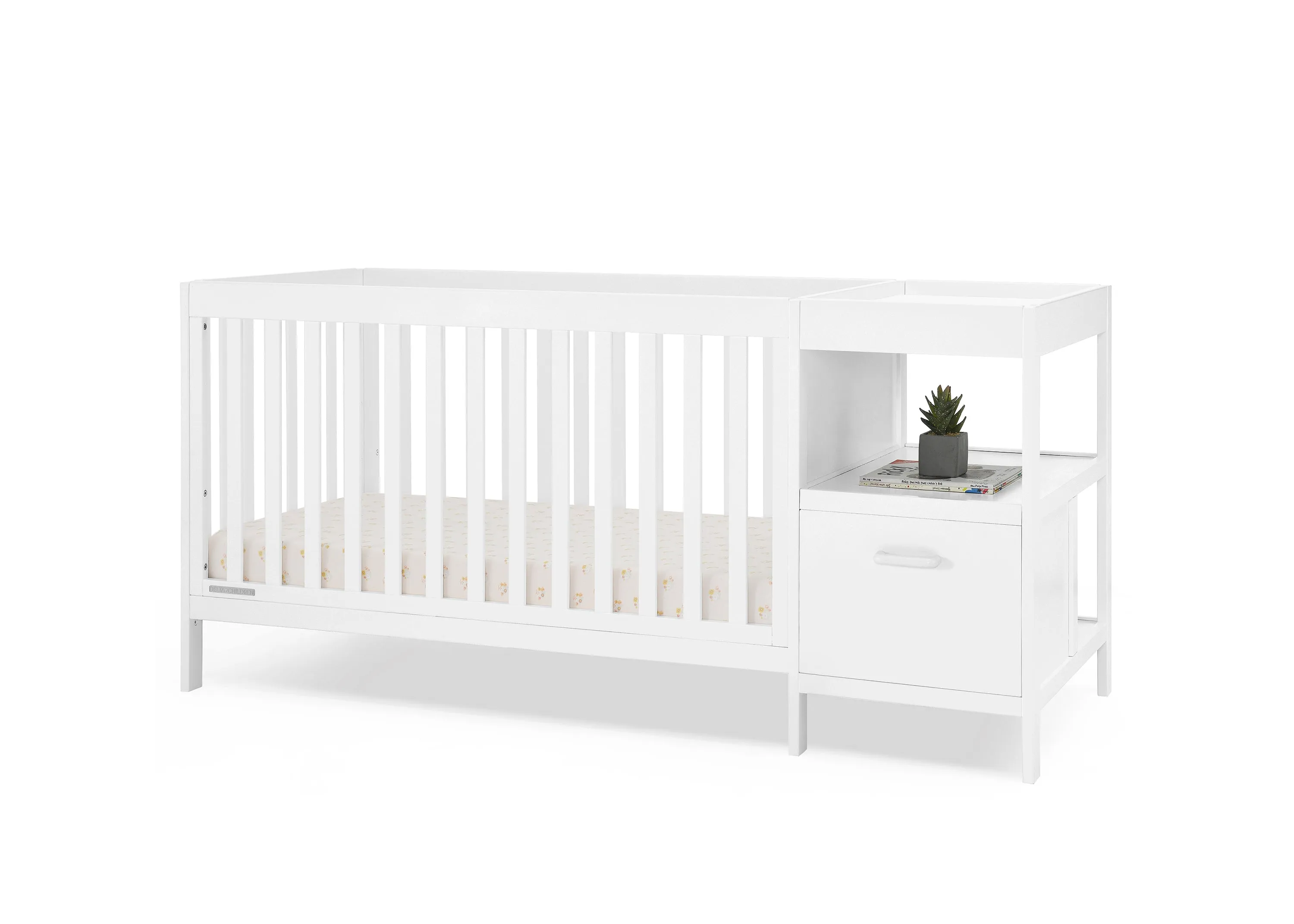 Alice 5-in-1 Convertible Crib and Changer