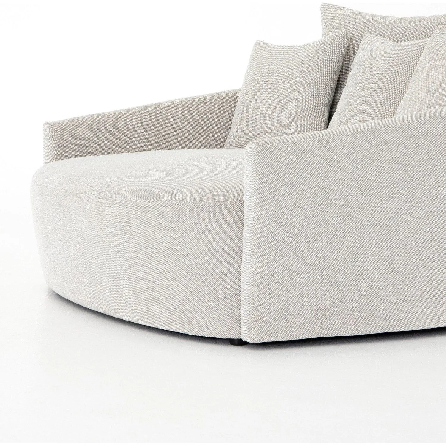 Anaya Media Lounger - Delta Bisque