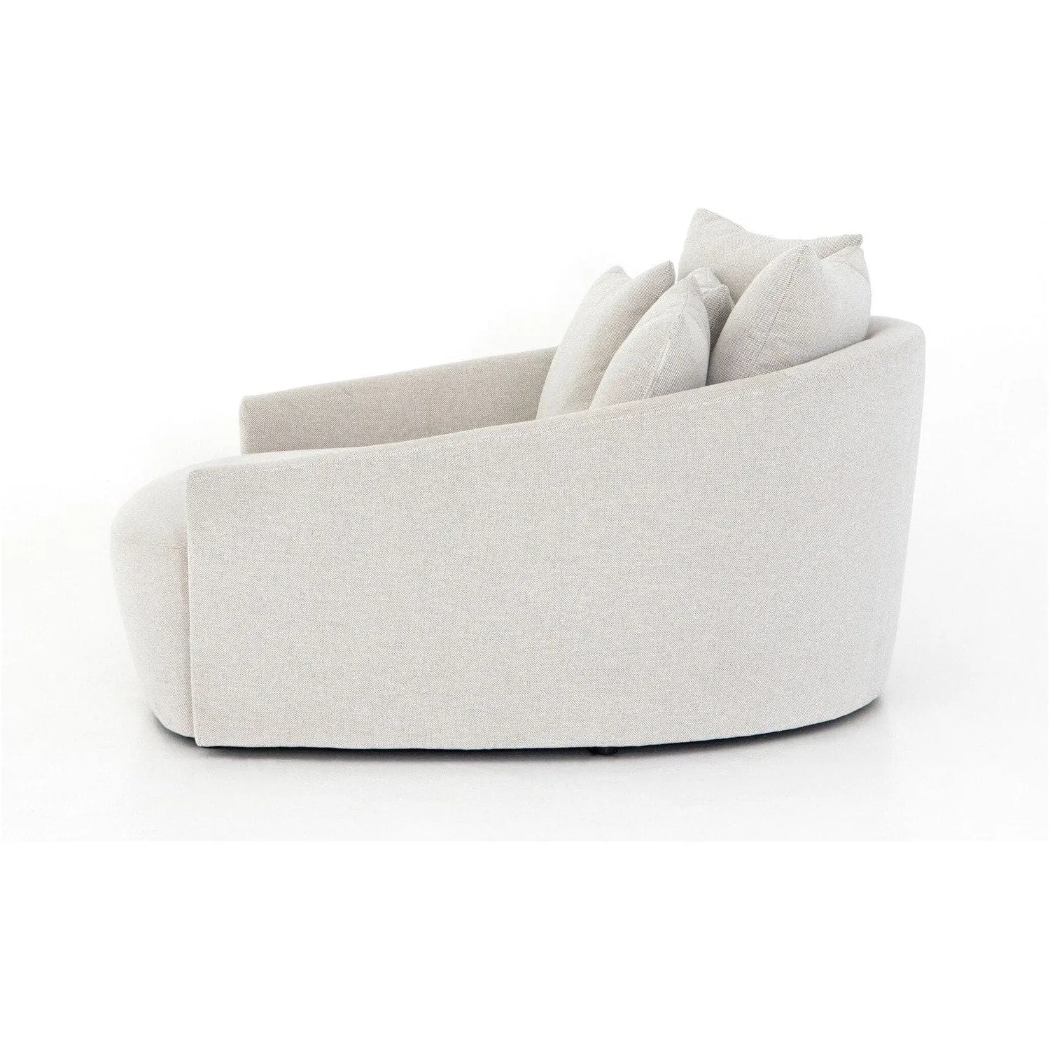 Anaya Media Lounger - Delta Bisque