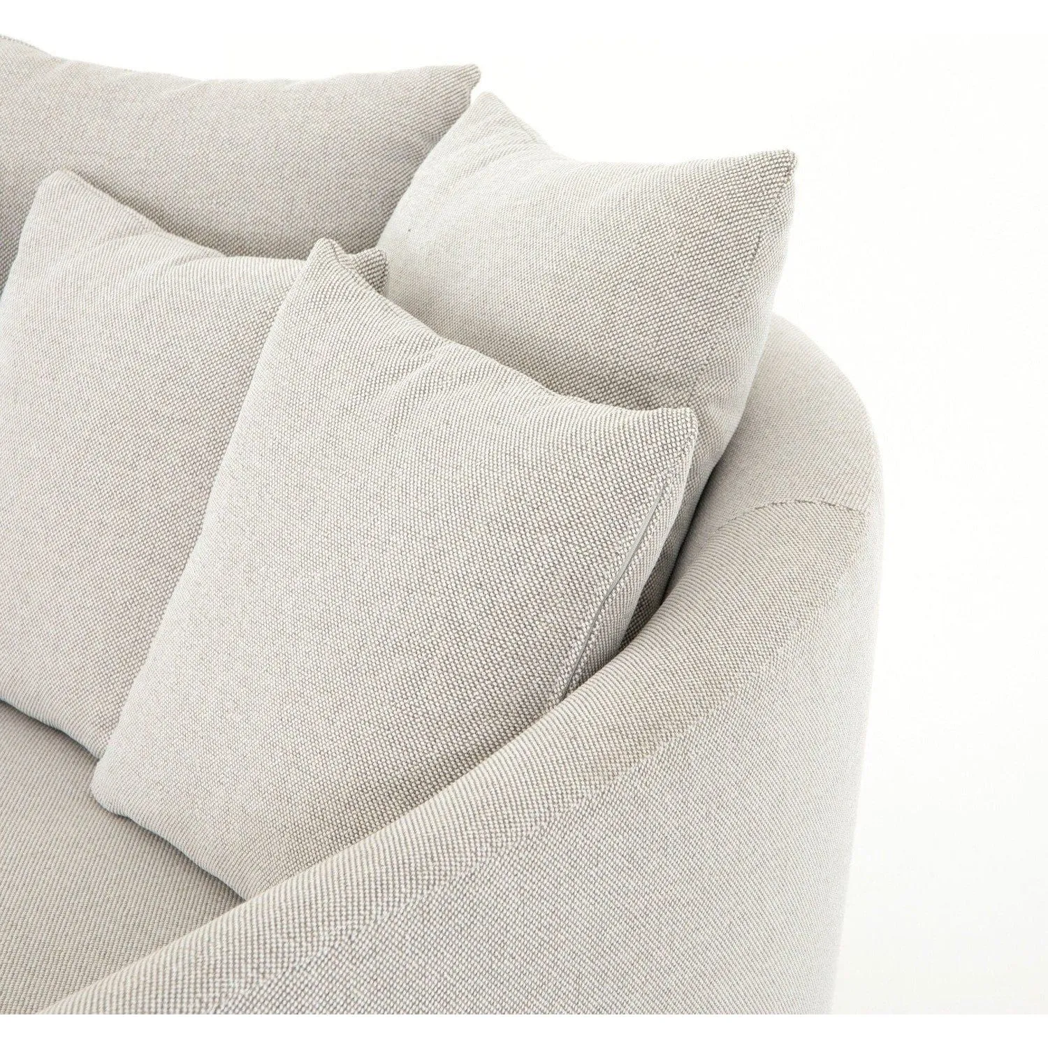 Anaya Media Lounger - Delta Bisque