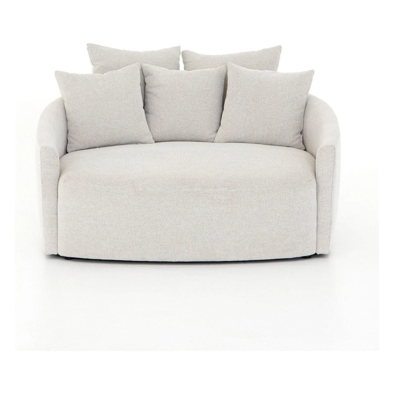 Anaya Media Lounger - Delta Bisque