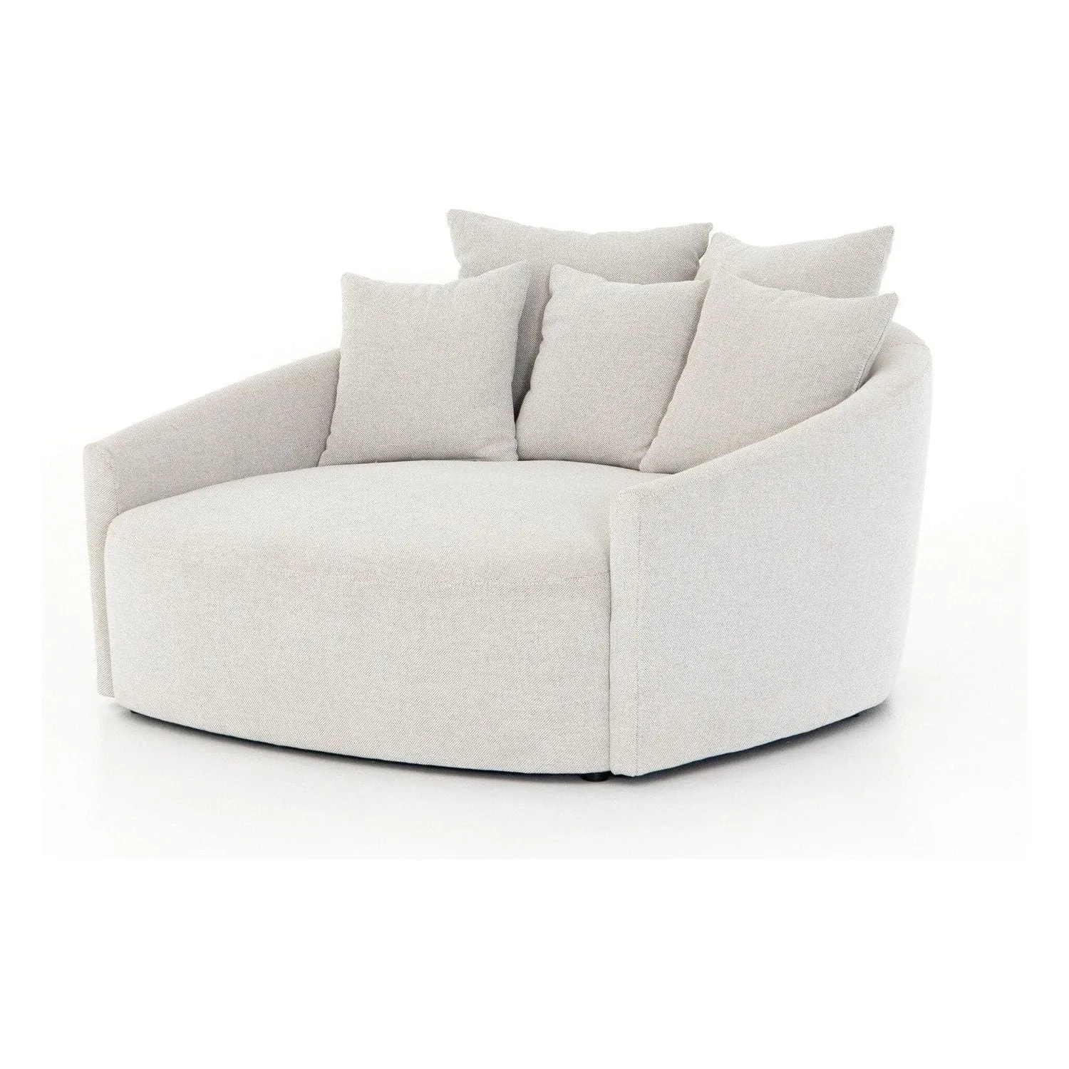 Anaya Media Lounger - Delta Bisque