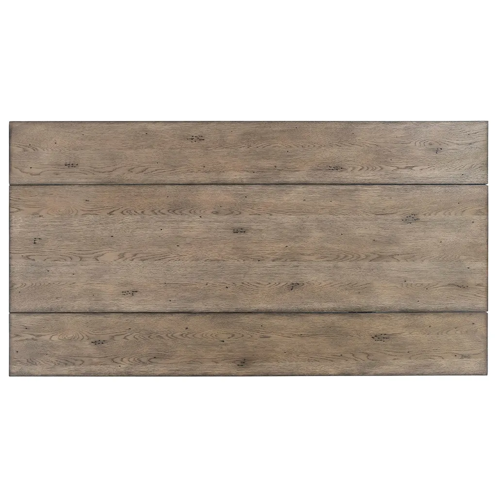 Arcadian Flip-Top Console Table - Burnished Oak - White Oak Solids