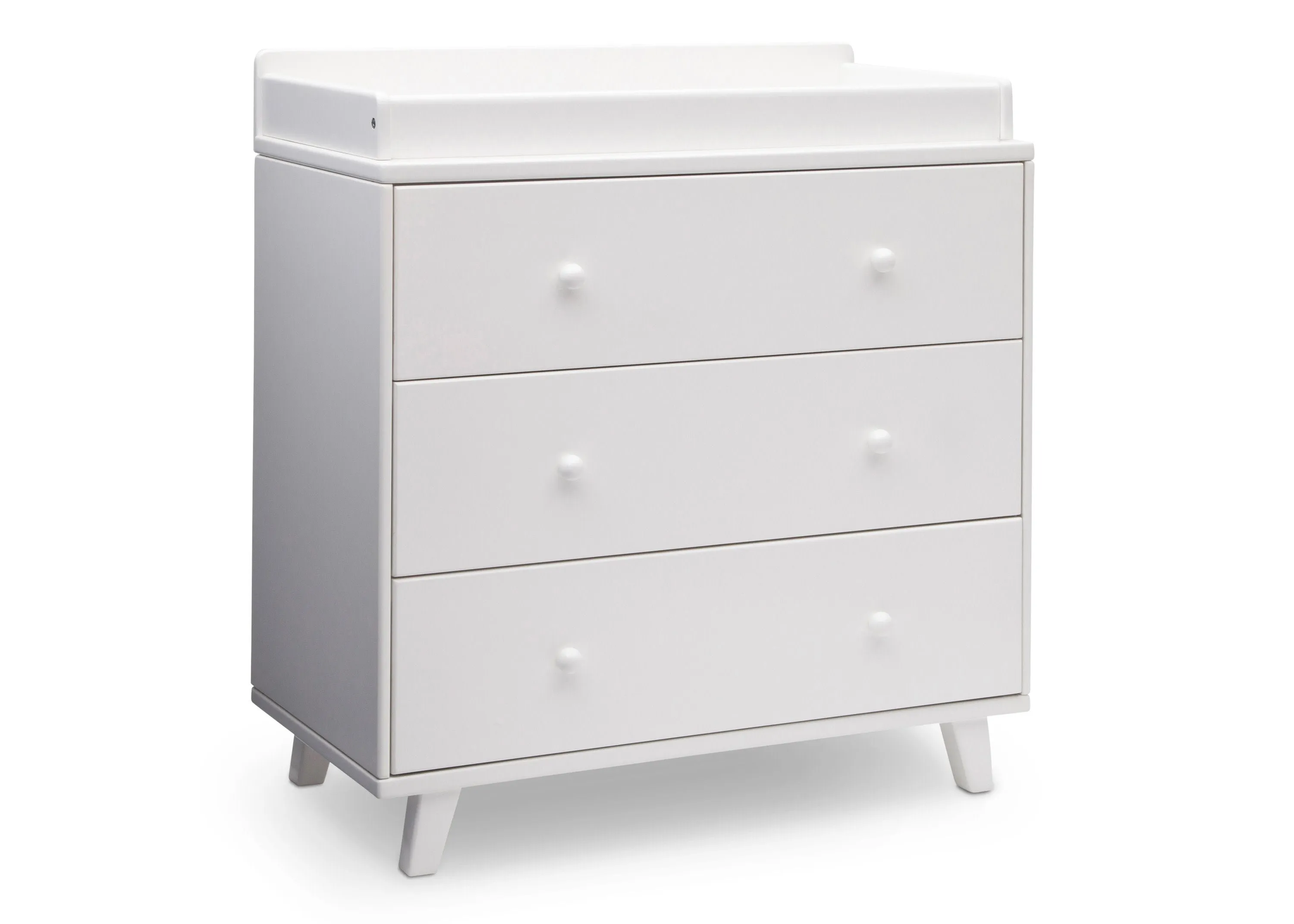 Ava 3 Drawer Dresser with Changing Top and Interlocking Drawers