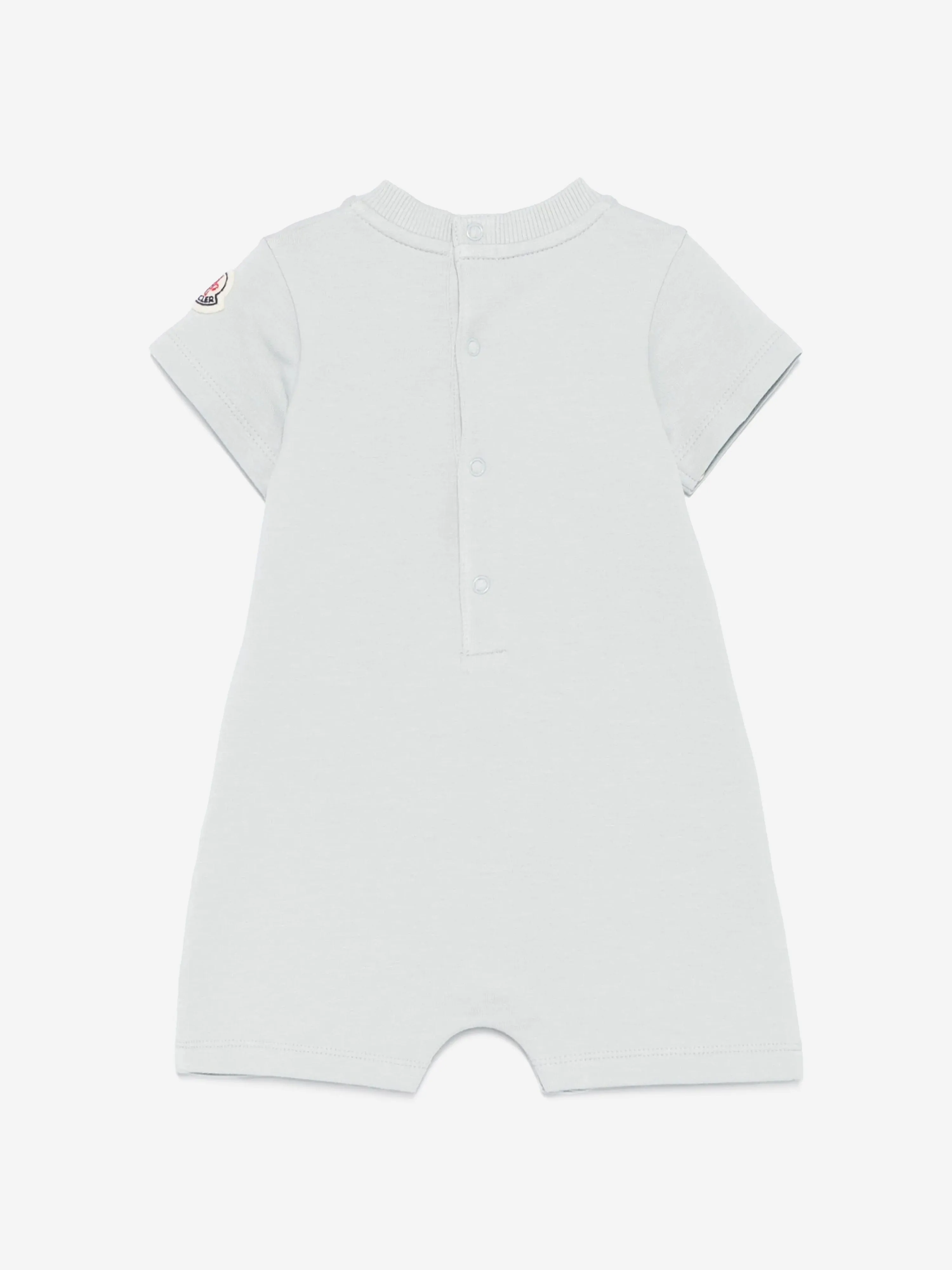 Baby Bear Print Romper in Grey