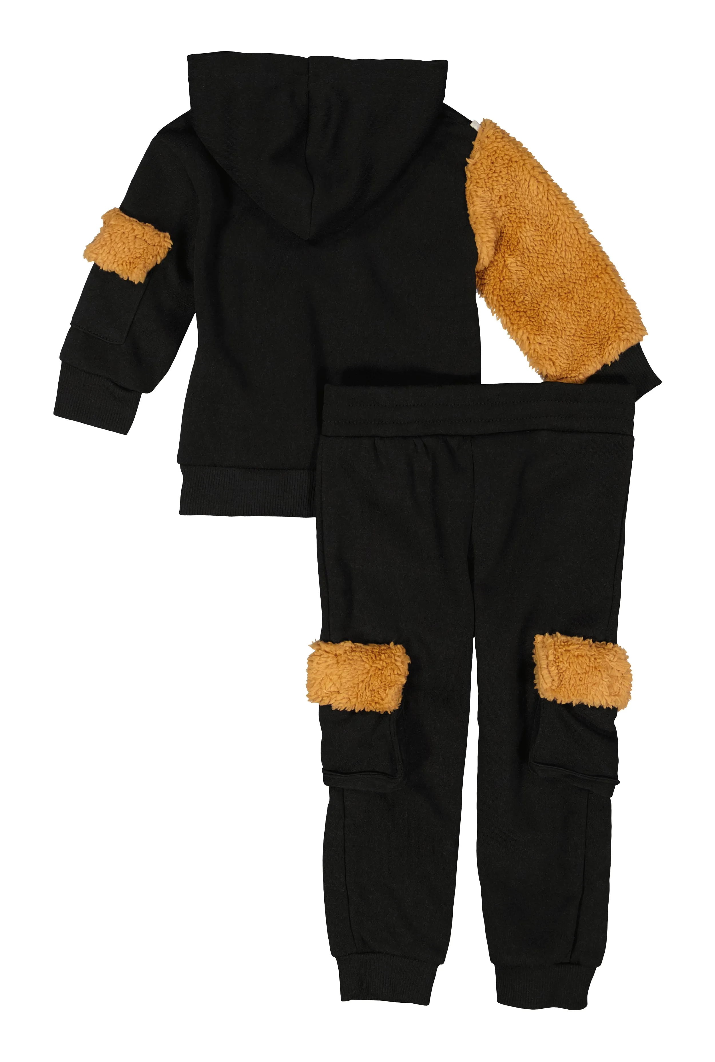 Baby Boys 0-9M Bear Graphic Hoodie Set