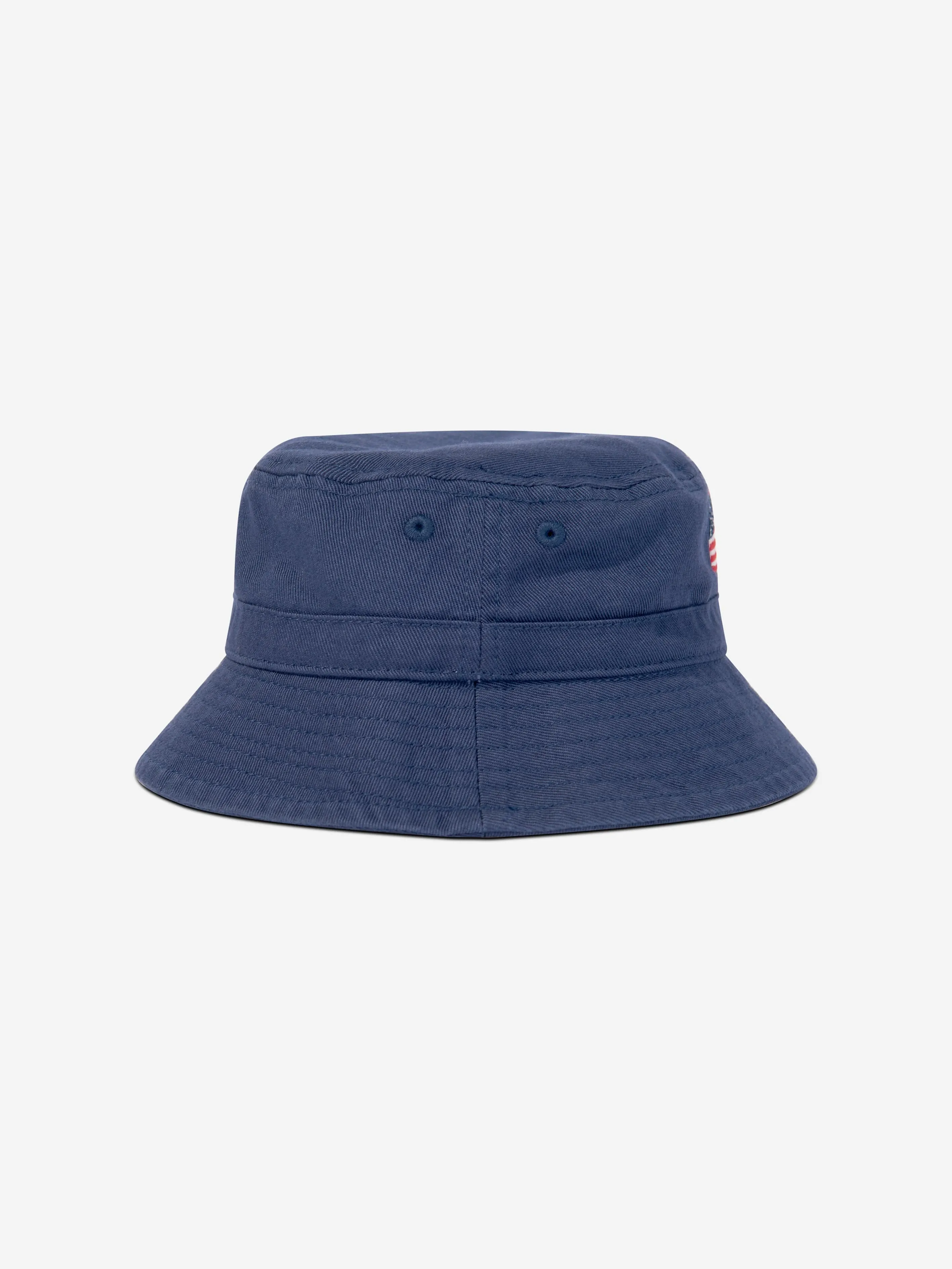 Baby Boys Chino Flag Bucket Hat in Navy