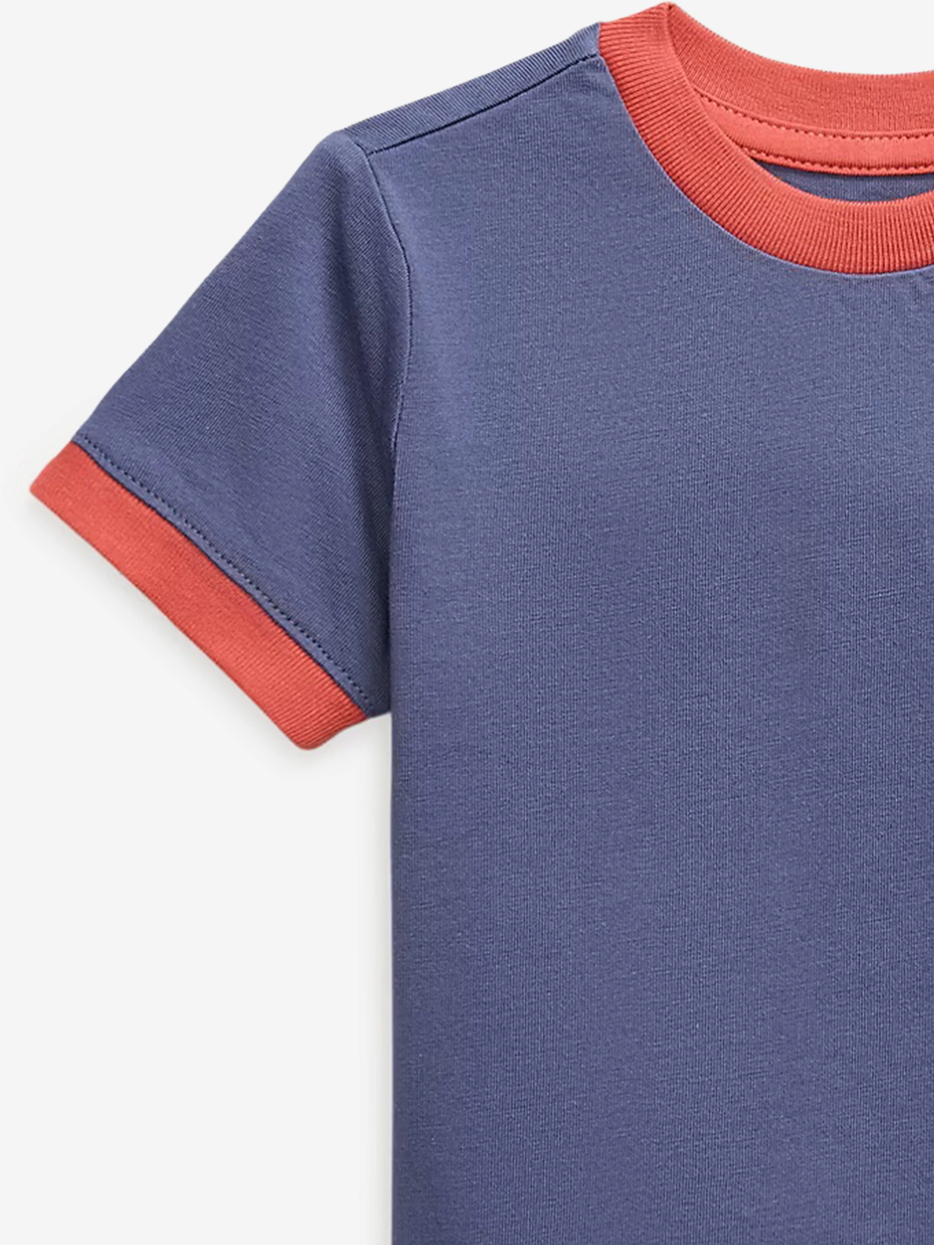 Baby Boys Polo T-Shirt in Blue