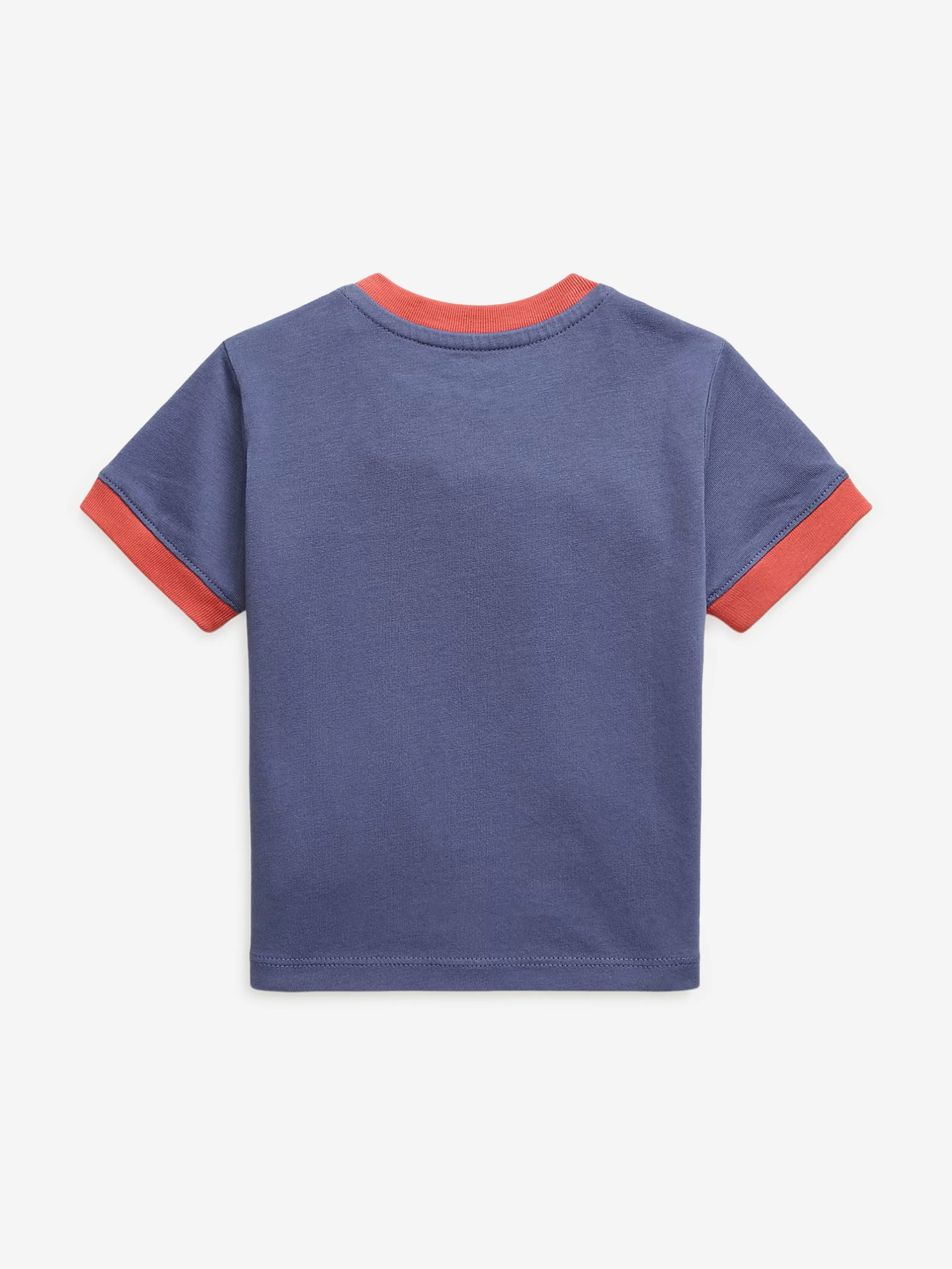 Baby Boys Polo T-Shirt in Blue