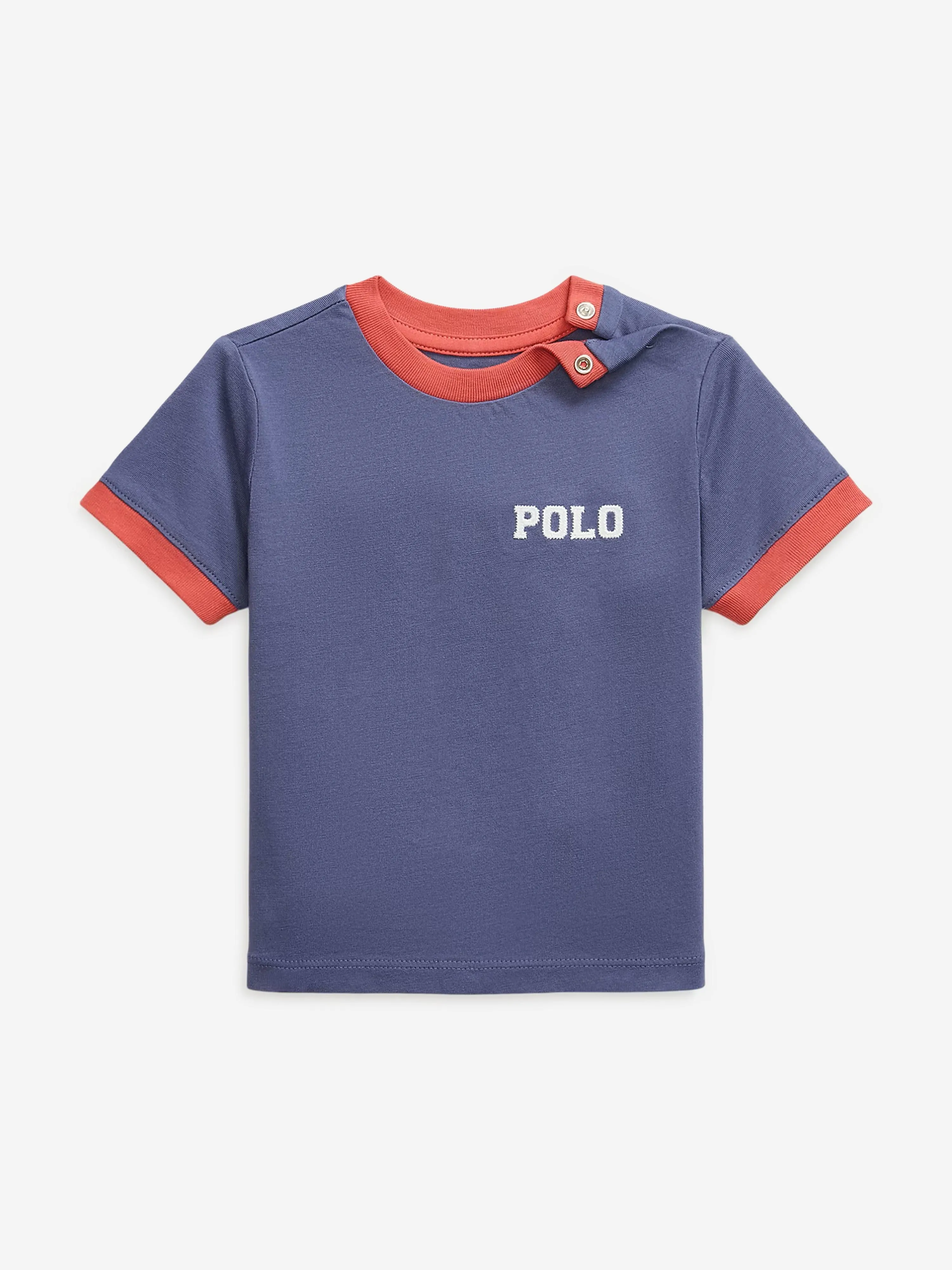 Baby Boys Polo T-Shirt in Blue