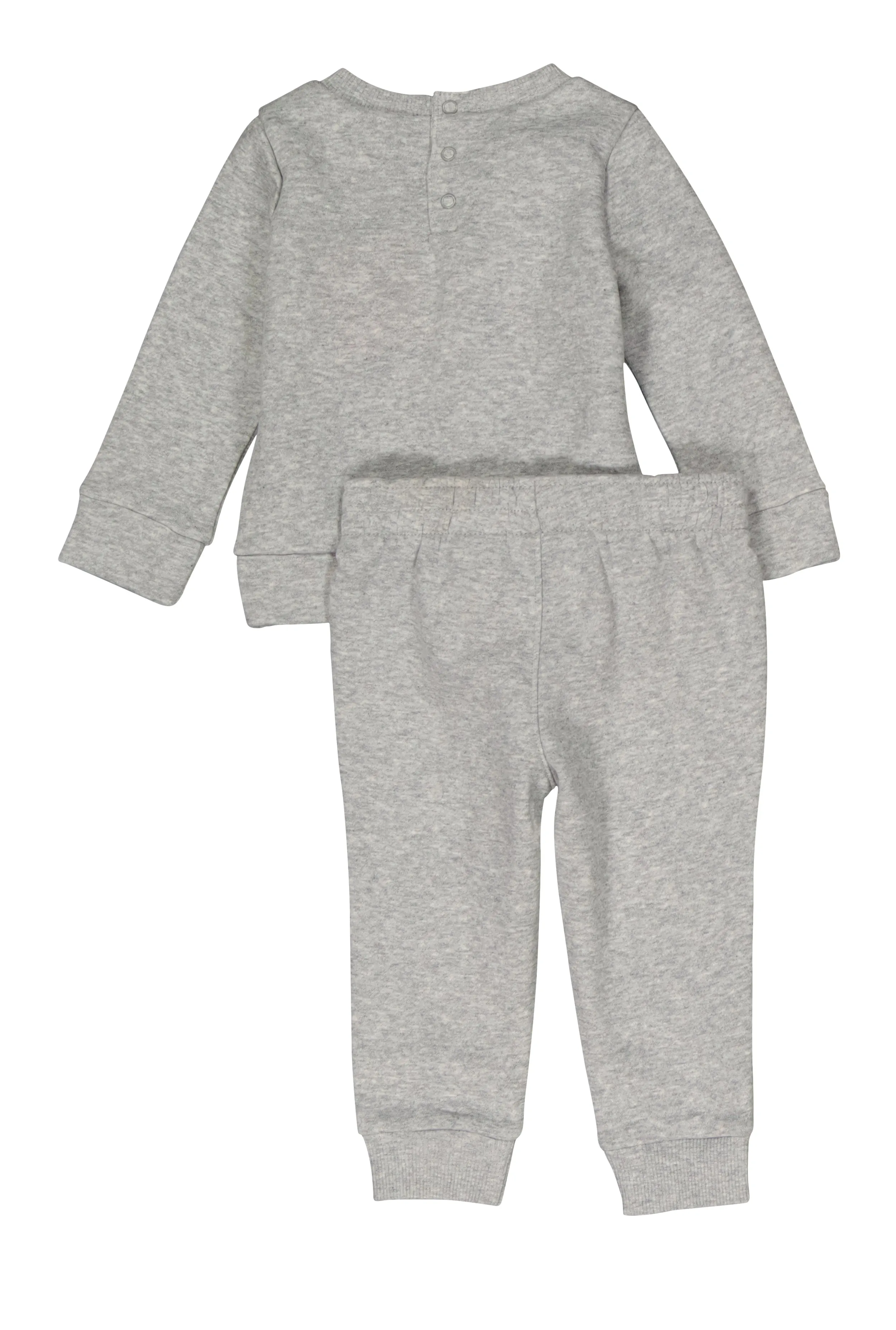 Baby Boys Puma Marled Graphic Pullover Sweatshirt and Joggers
