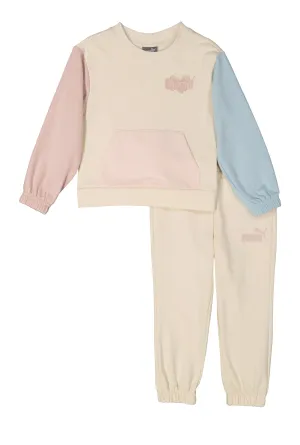 Baby Girls 12-24M Puma Color Block Pullover Sweatshirt and Joggers