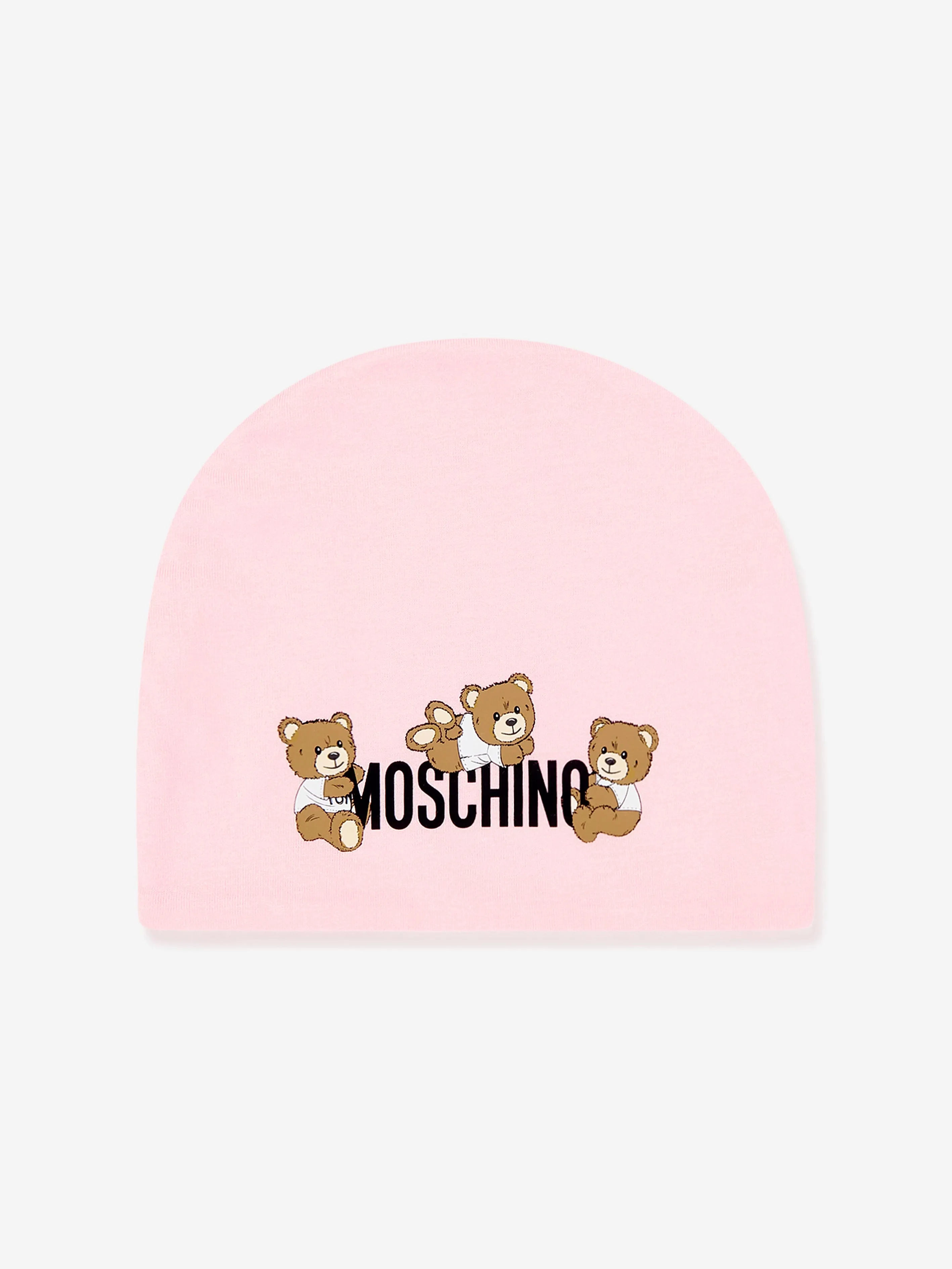 Baby Girls Teddy Bear Logo Babygrow Set in Pink