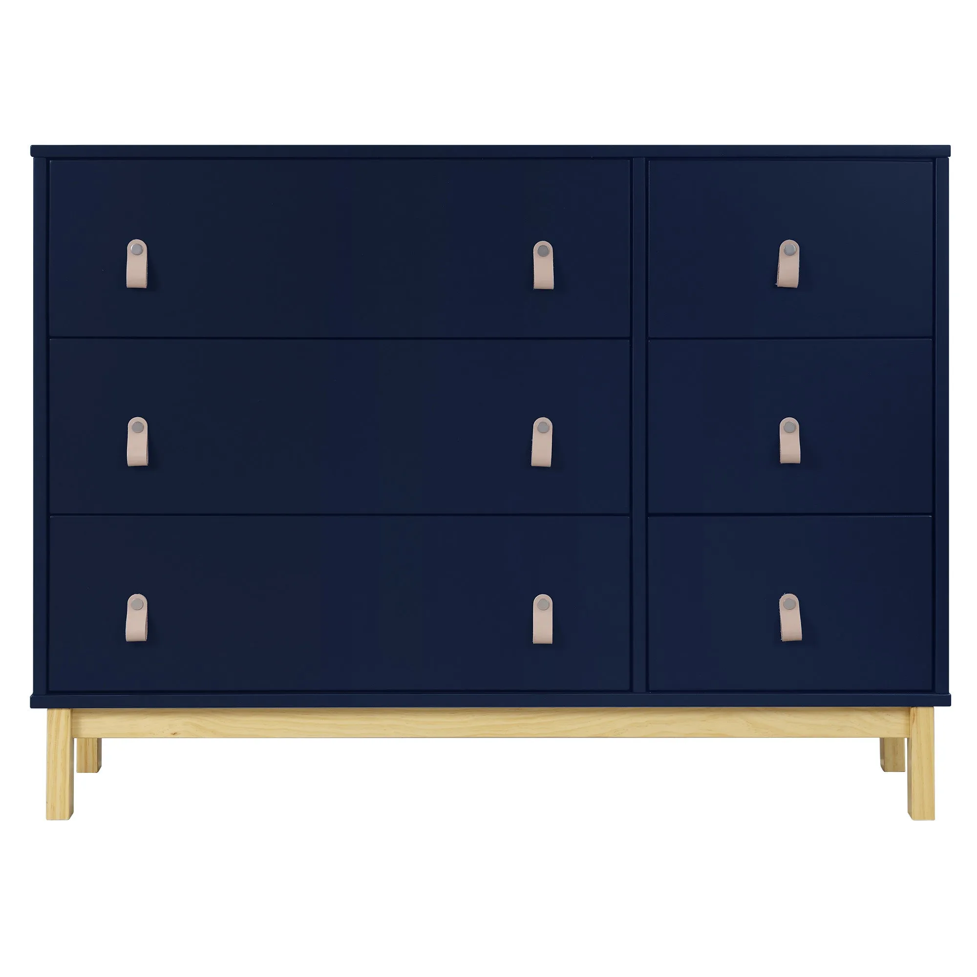 babyGap Legacy 6 Drawer Dresser with Leather Pulls and Interlocking Drawers