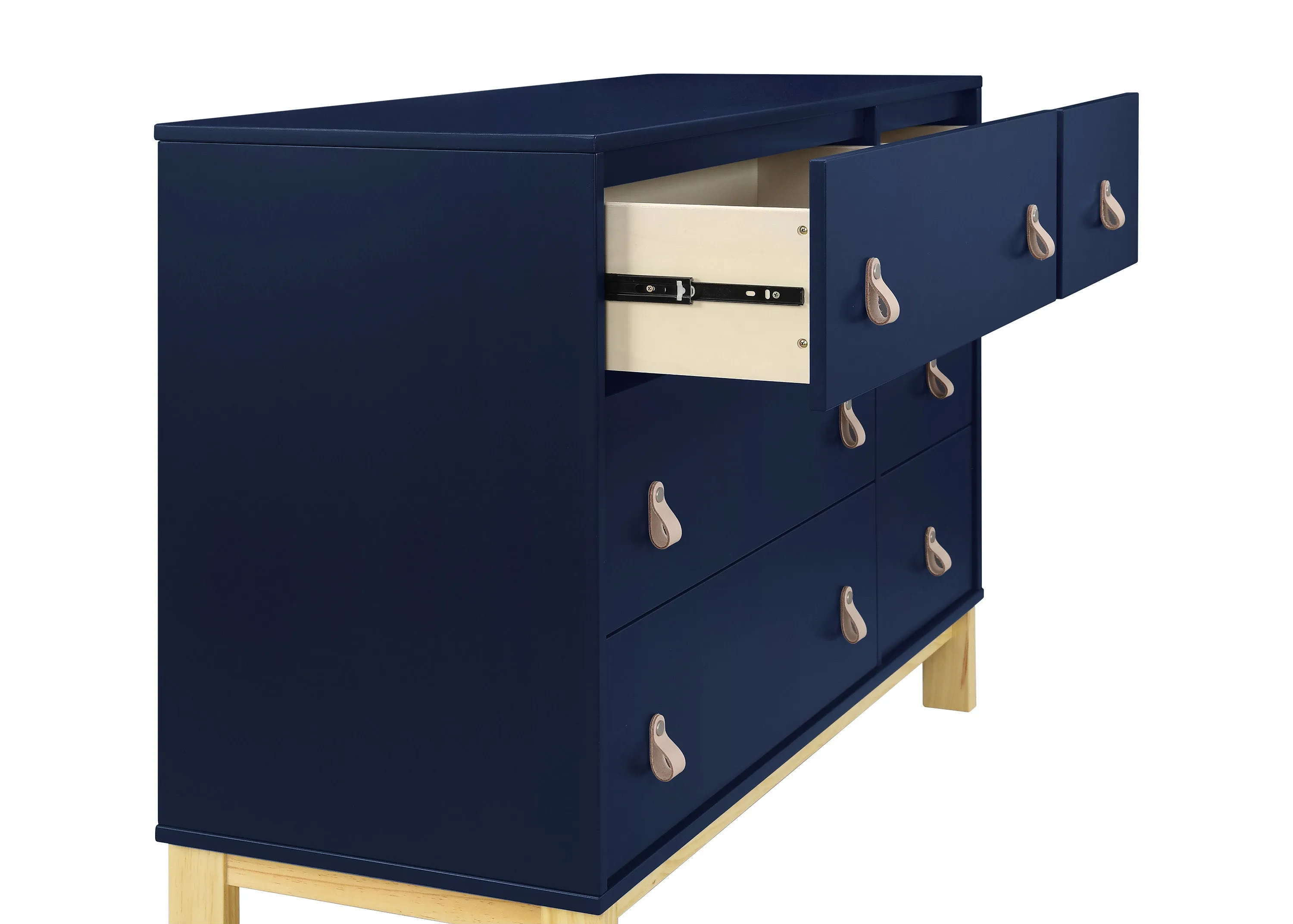 babyGap Legacy 6 Drawer Dresser with Leather Pulls and Interlocking Drawers