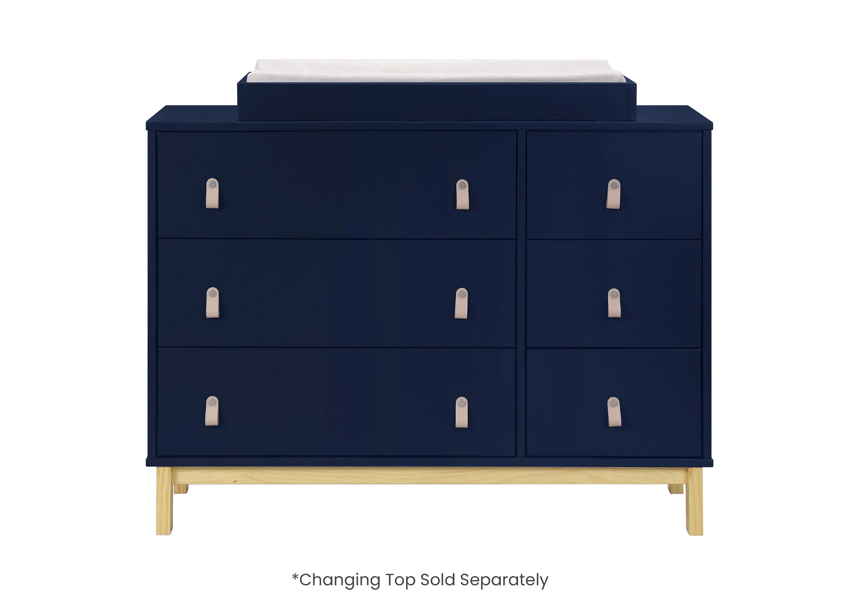 babyGap Legacy 6 Drawer Dresser with Leather Pulls and Interlocking Drawers