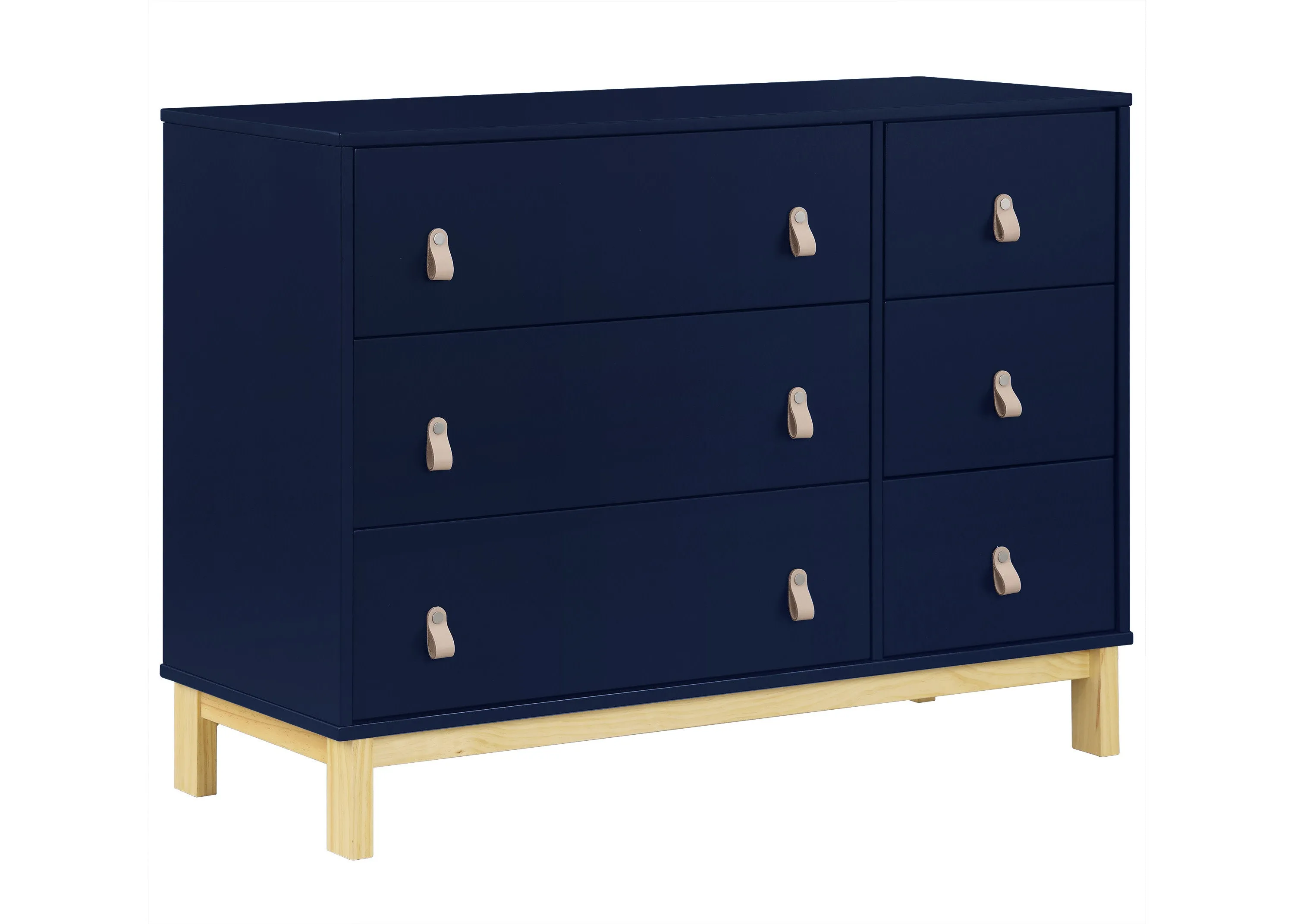 babyGap Legacy 6 Drawer Dresser with Leather Pulls and Interlocking Drawers