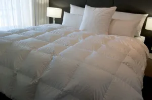 Baffle Boxed Super King Size Quilt 90% Polish Goose Down 4 Blanket Warmth
