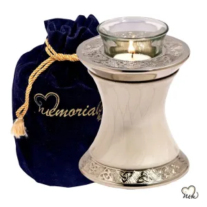 Baroque Pearl Tealight Urn