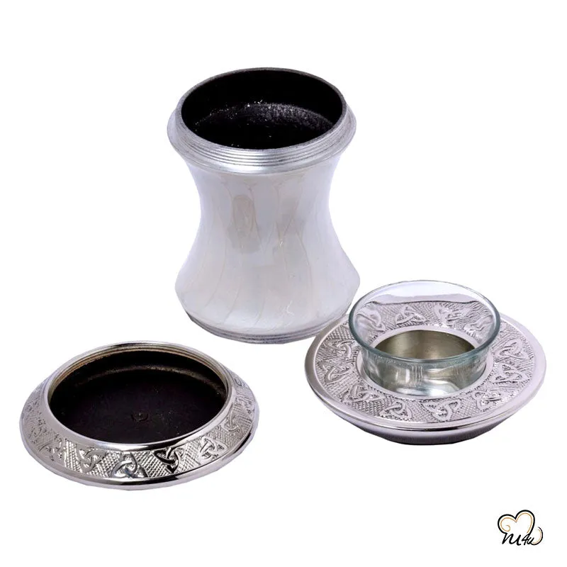 Baroque Pearl Tealight Urn