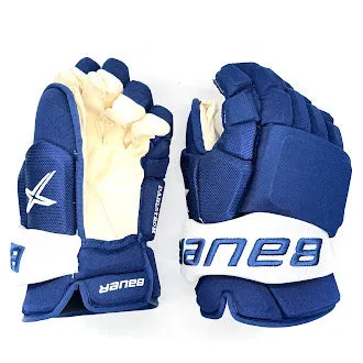Bauer Vapor 2X Pro - NHL Pro Stock Glove - Carl Dahlstrom (Blue/White)
