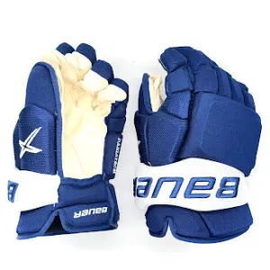 Bauer Vapor 2X Pro - NHL Pro Stock Glove - Carl Dahlstrom (Blue/White)