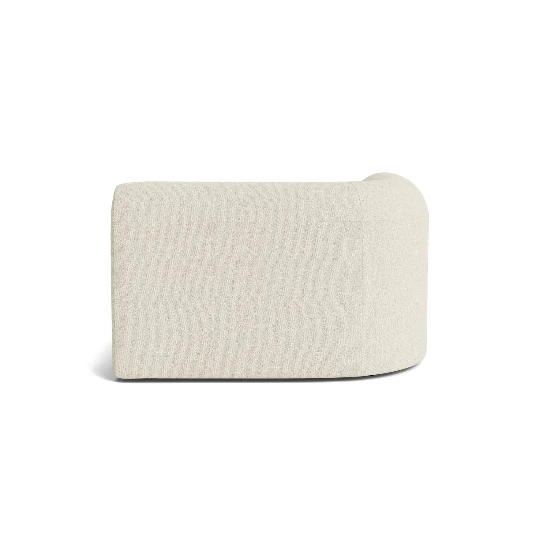 Berg Left Chaise Module - Copenhagen Grey