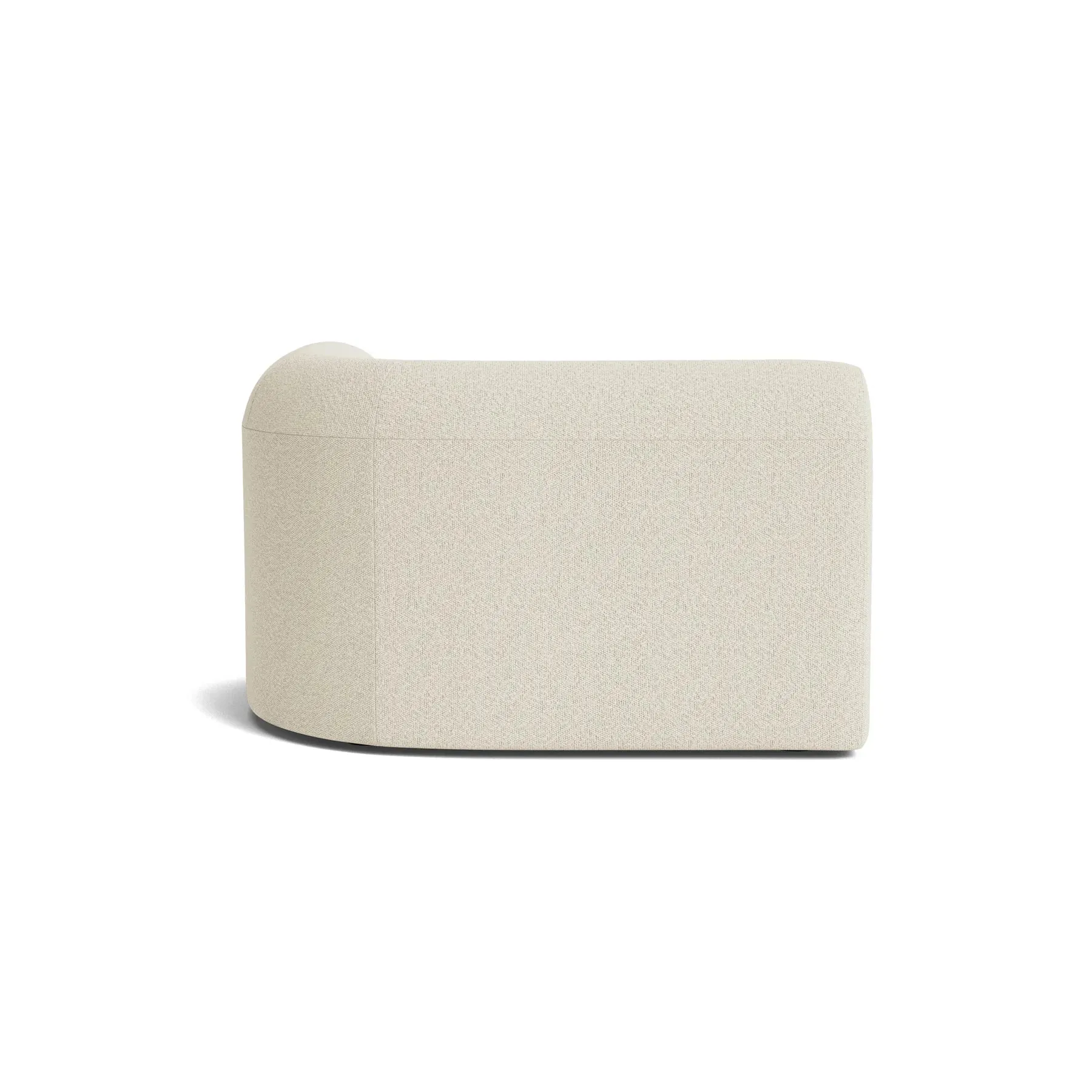 Berg Right Chaise Module - Copenhagen Grey