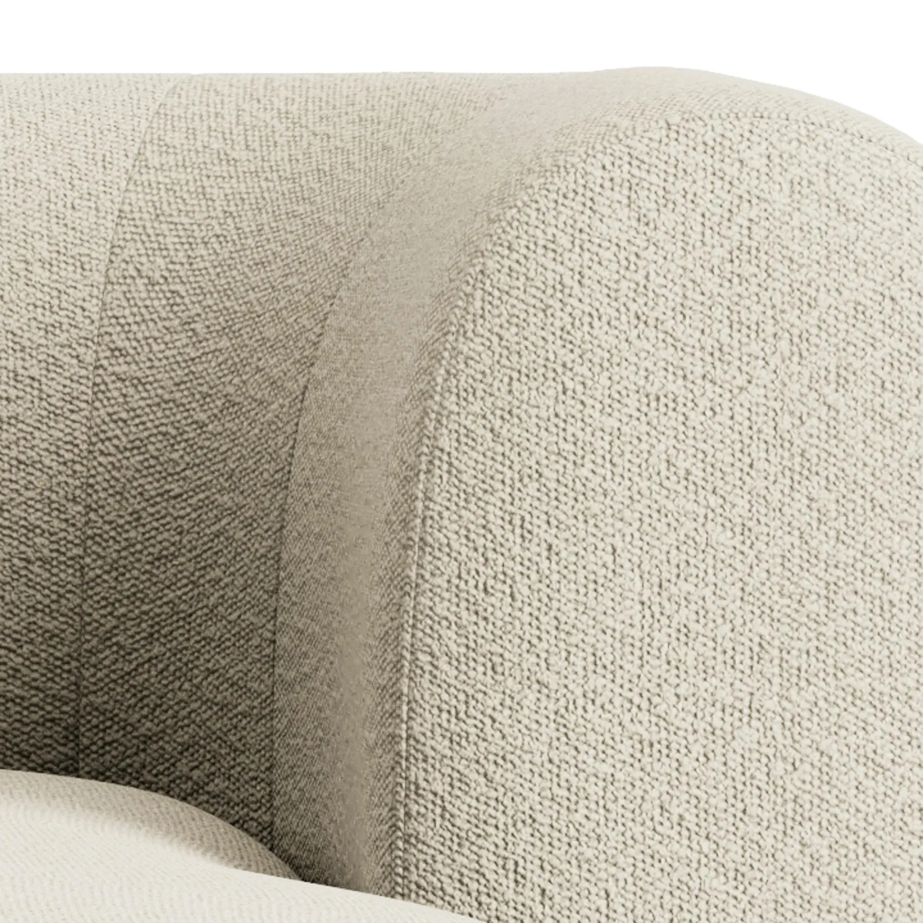 Berg Right Chaise Module - Copenhagen Grey