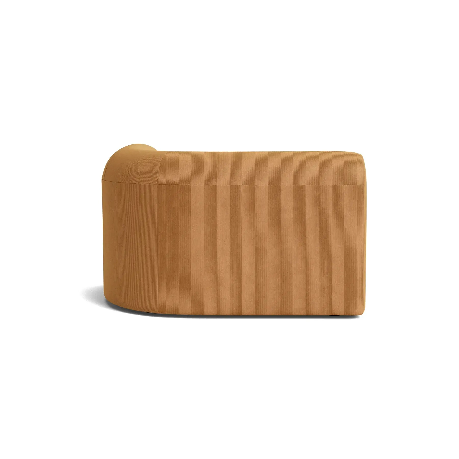Berg Right Chaise Module - Corduroy Fawn