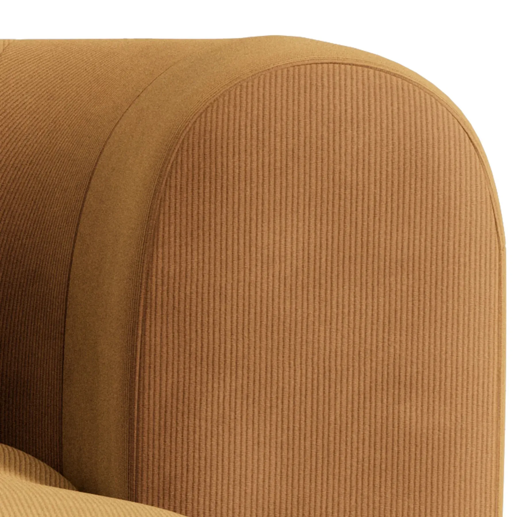 Berg Right Chaise Module - Corduroy Fawn