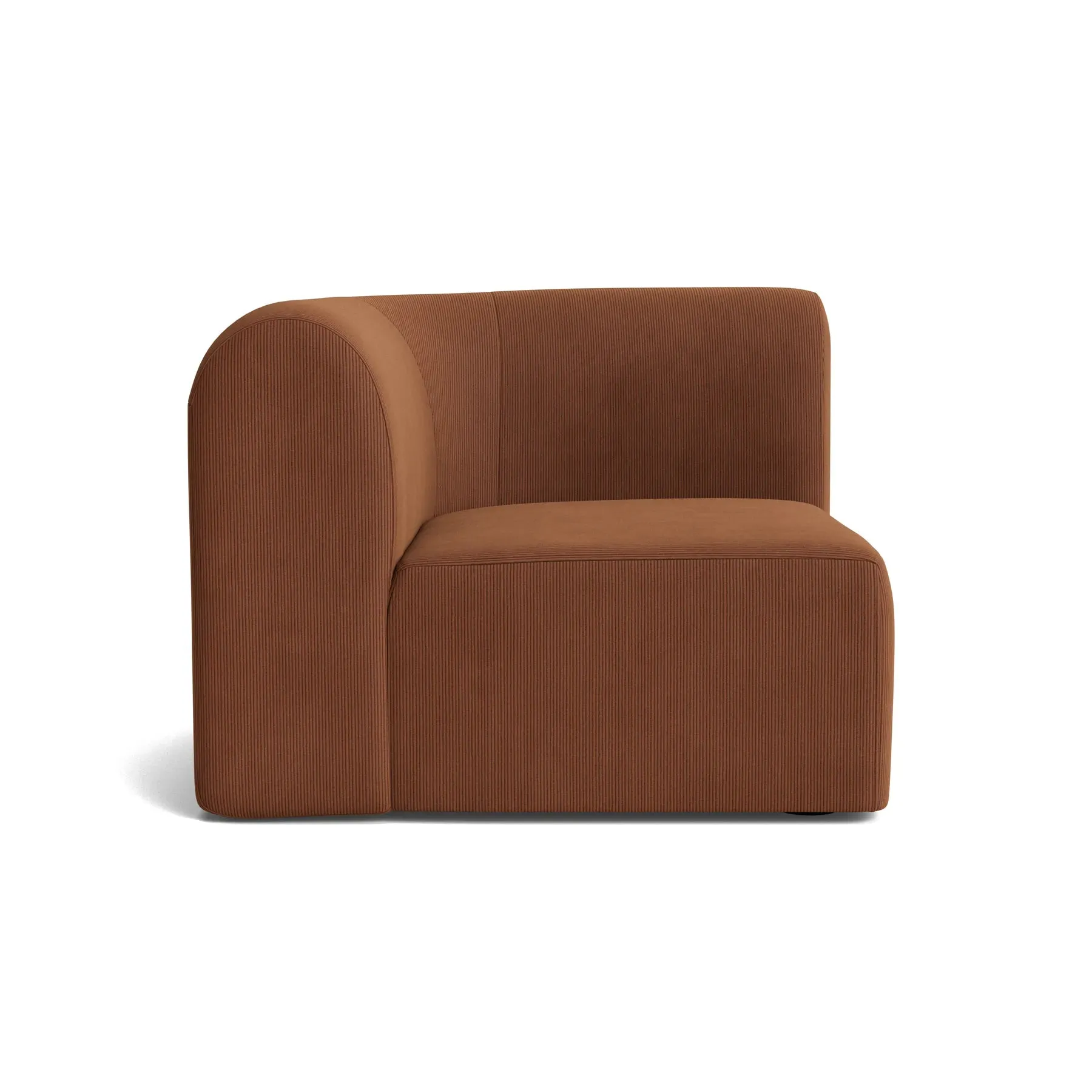 Berg Right Corner Module - Corduroy Cocoa