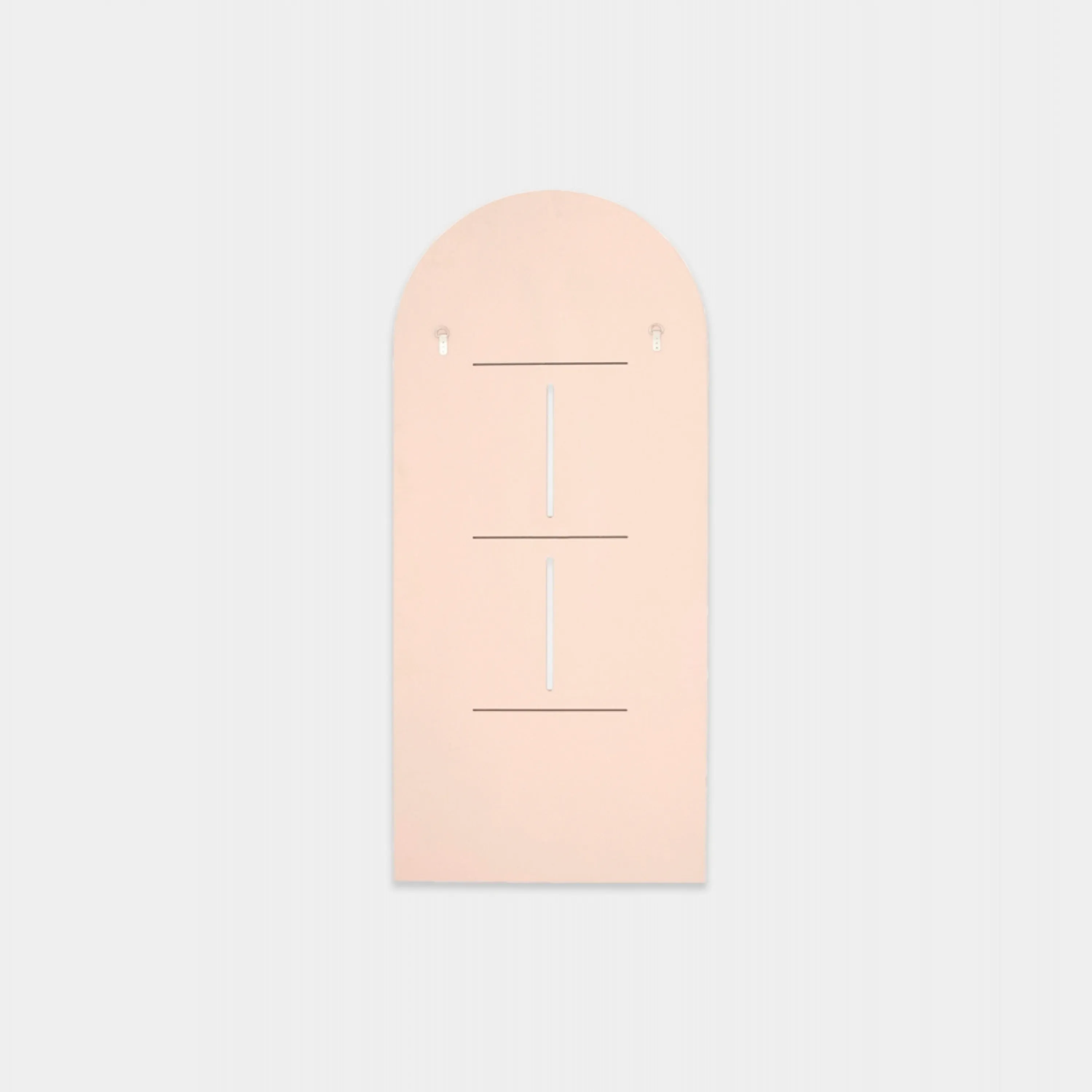 Bjorn Arch Floor Mirror - Powder