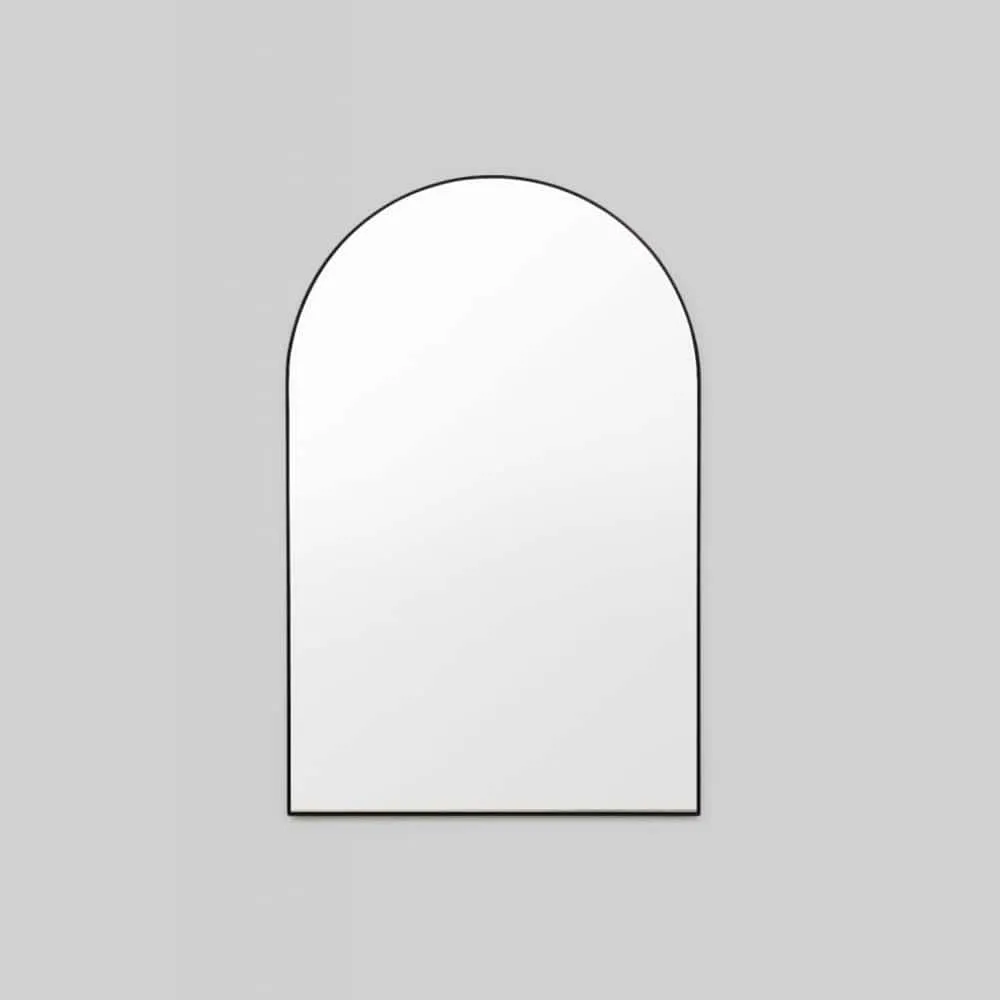 Bjorn Arch Mirror 55cm x 85cm - Black