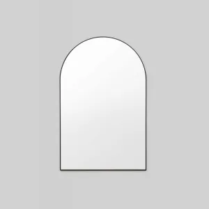 Bjorn Arch Mirror 55cm x 85cm - Black