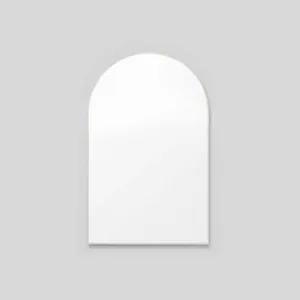 Bjorn Arch Mirror 55cm x 85cm - Dove
