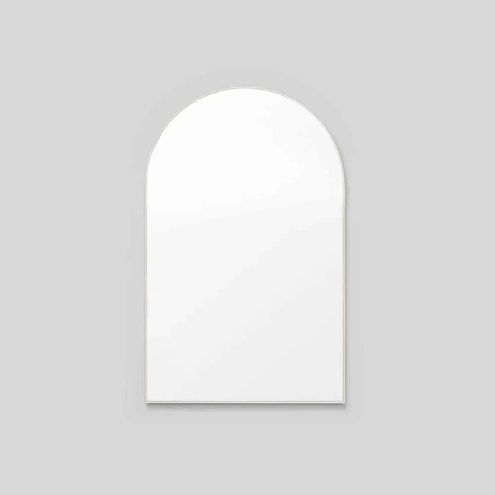 Bjorn Arch Mirror 55cm x 85cm - Dove