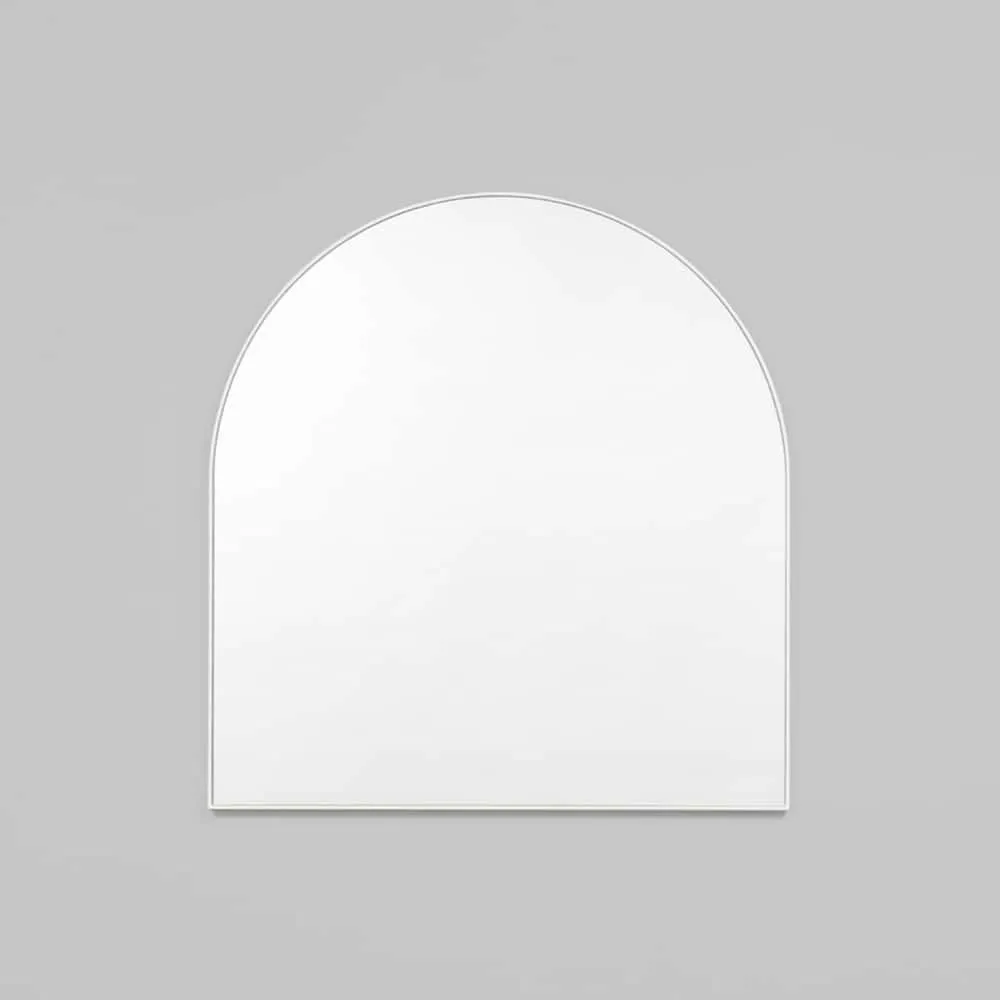 Bjorn Arch Mirror - Bright White