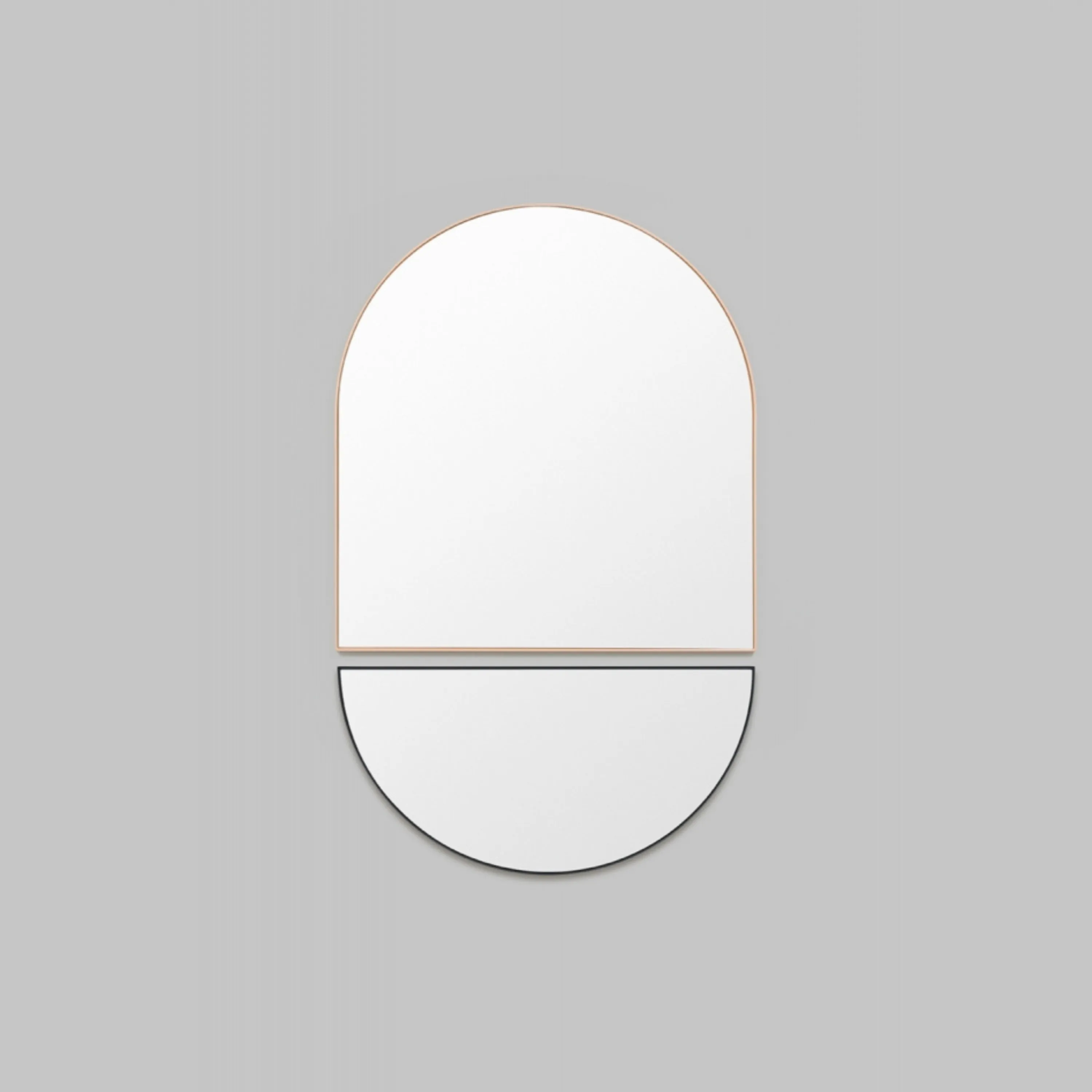 Bjorn Arch Mirror - Powder