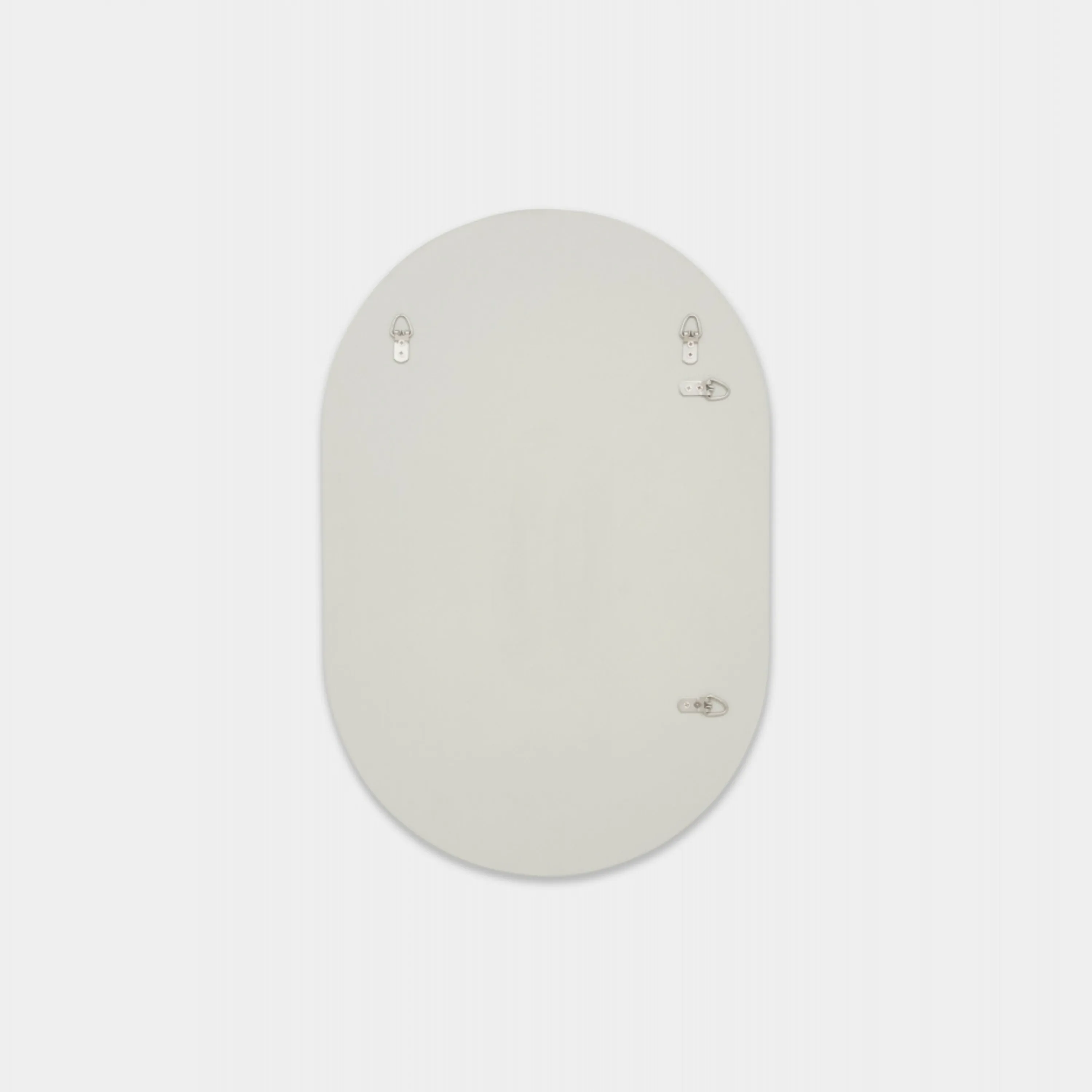 Bjorn Oval Mirror - Dove 65cm x 100cm