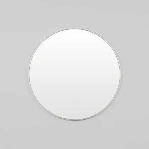 Bjorn Round Mirror - Silver 60cm